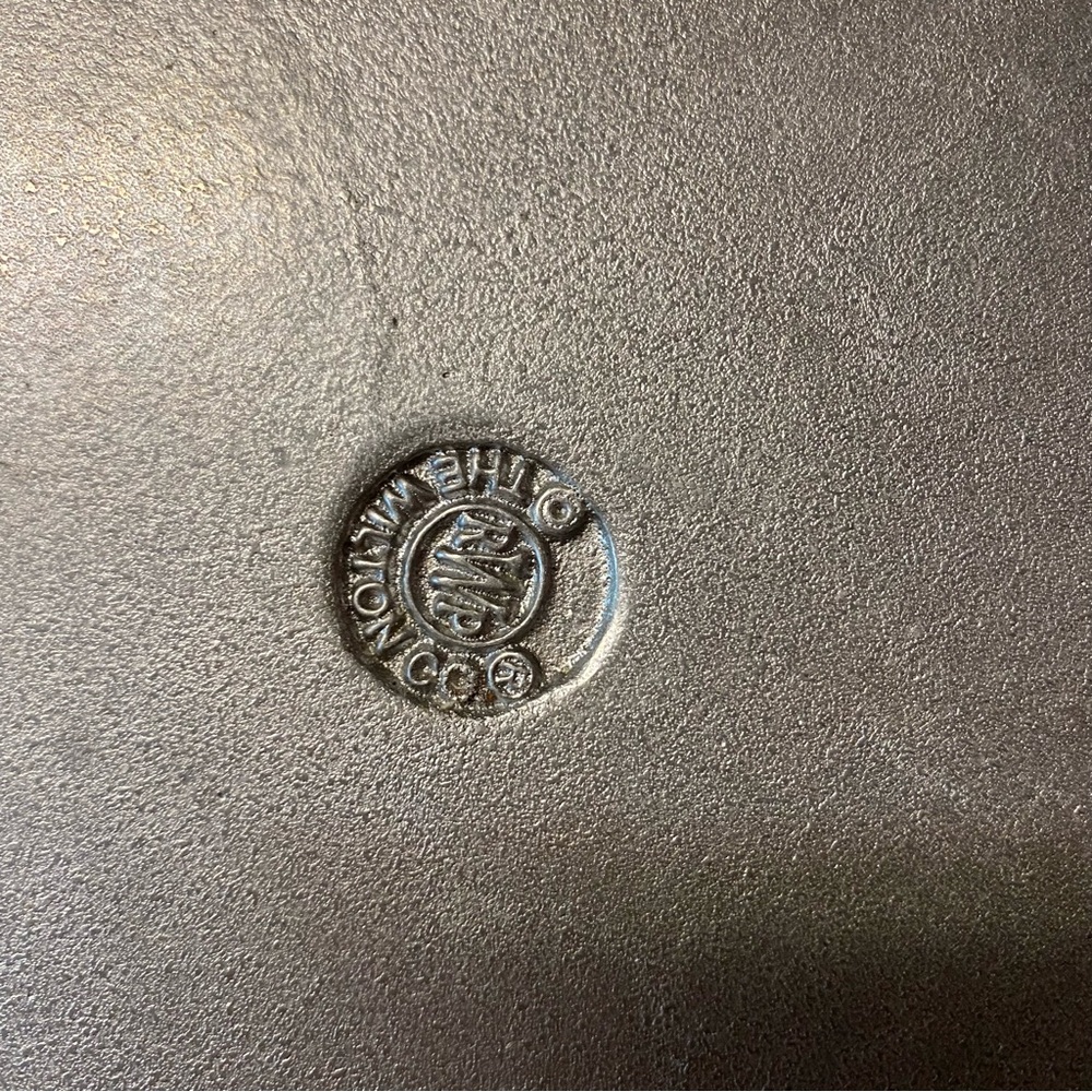 VINTAGE PEWTER WILTON ARMETALE RWP COLUMBIA PA 11" PLATE - Picture 7 of 7